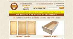 Desktop Screenshot of cabinetdoorworld.com